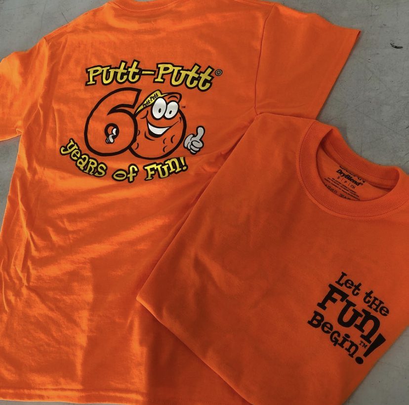 Pitt-Putt Orange T Shirt